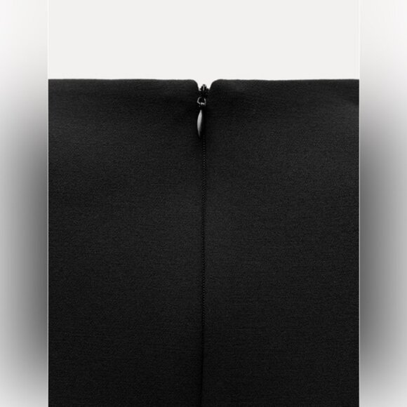 Zara DRESS WITH FAUX FUR BELT - Picture 10 of 10